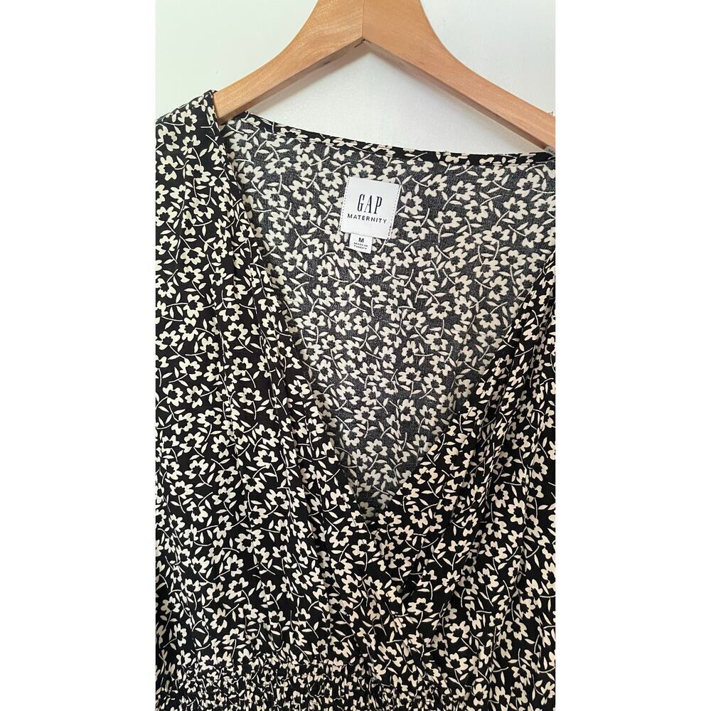 GAP Maternity smocked empire waist dress - Picture 5 of 7